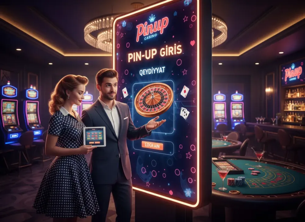 Pinup giriş saytına daxil olma və qeydiyyat
